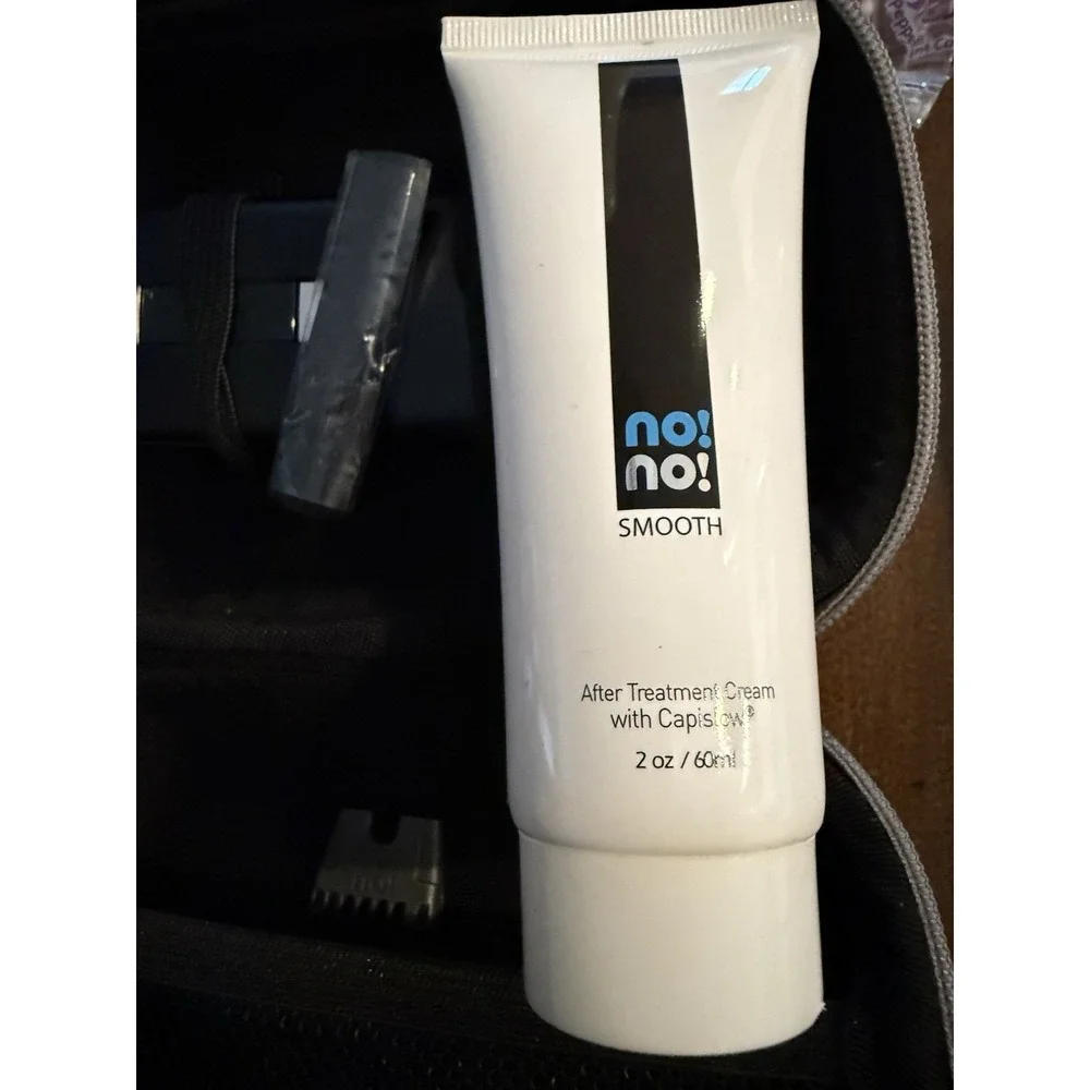 no!no!‎ Hair Removal System Black Silver Gray Case Accessories NO CHARGER